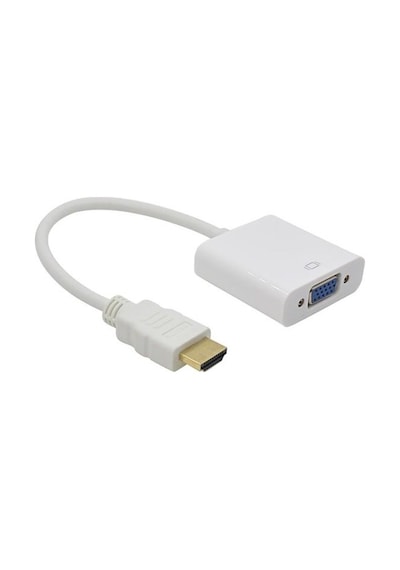Hdmi To Vga Monitör Çevirici Dönüştürücü Adaptör Alfais 4547