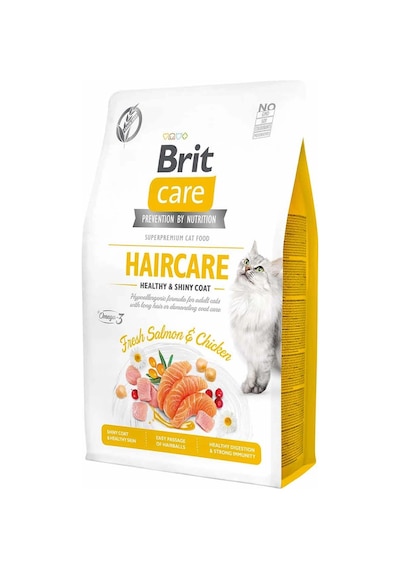 Brit Care Haircare Somonlu Ve Tavuklu 7 Kg Yetişkin Kedi Maması