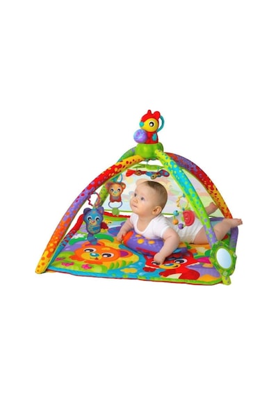 Playgro Müzikli Projeksiyon Oyun Halısı 80x80 Cm Çok Renkli