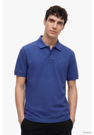 Tommy Hilfiger Tjm Reg Ess Polo Ext Erkek Mavi Polo - Dm0dm22711