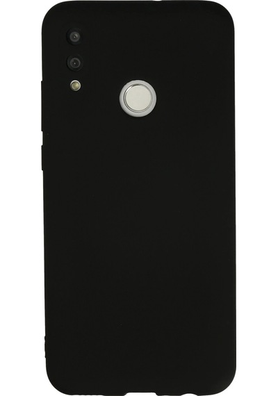Gld-spt- Newface Huawei P Smart 2019 Kılıf Nano İçi Kadife Silikon - Siyah