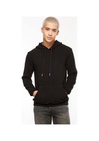 Lee Cooper Kapüşon Yaka Siyah Erkek Sweatshırt 241 Lcm 241066 Zebrar Sıyah