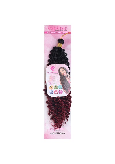 Afro Dalgası / Koyu Kestane - Mydr-462586 Çok Renkli