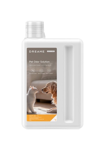 Dreame Evcil Hayvan Koku Giderici Solüsyon 1000 Ml 1 Adet, X50 Pro Ultra Complete /aqua10 Ultra Roller Complete /x60 Ultra Complete/matrix 10 Ultra