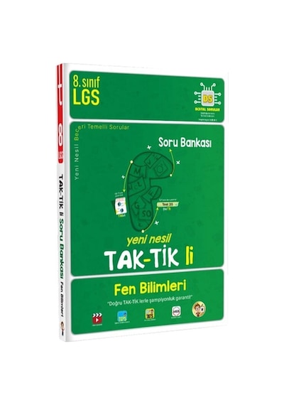 8. Sınıf Fen Bilimleri Taktikli Soru Bankası Tonguç Akademi
