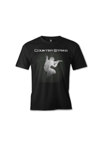 Counter Strike Siyah Erkek Tshirt