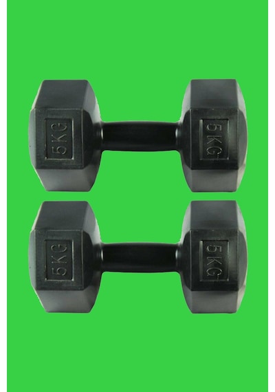 Moccastyle 2 Adet X 5 Kg Moccadiamond 2 Adet X 5 Kg Dambıl Seti Vucut Geliştirme Aleti 2x5 Kg