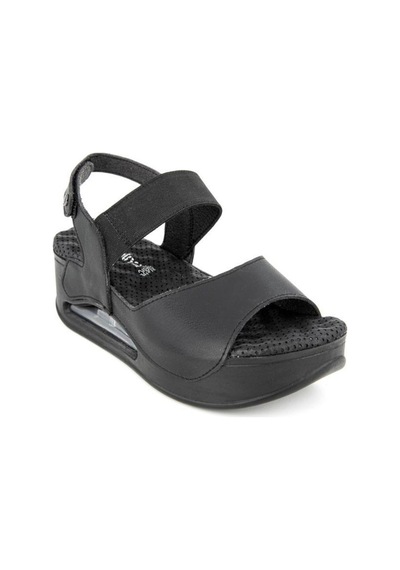 Muya Podium 33227-001 Kadın Sandalet Siyah 36-40 001