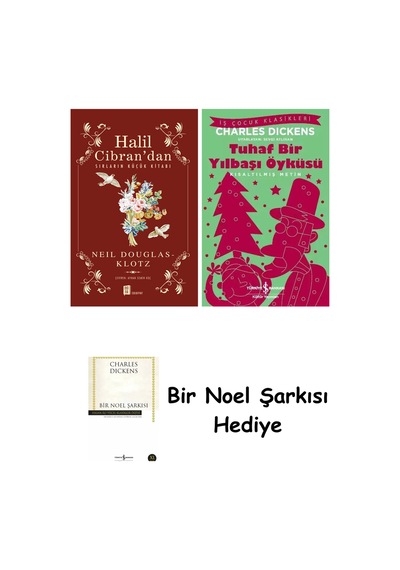 Halil Cibran Dan Sırların Küçük Kitabı + Tuhaf Bir Yılbaşı Öyküsü + Bir Noel Şarkısı