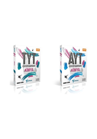 Toprak 2024 Tyt Ayt Kimya Soru Bankası Seti 2 Kitap