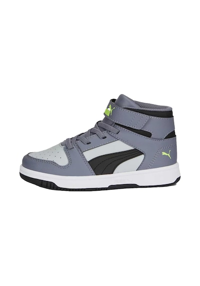 Puma Rebound Layup Sl V Çocuk Ayakkabı 37048820 Gri Gri
