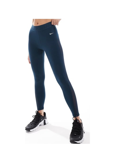 Nike Pro Training Mid Rise 7/8 Mesh Panelled Leggings Kadın Örgü Panelli Antreman Taytı Lacivert Lacivert Nike Pro Training Mid Rise 7/8 Mesh Panelled Leggings Kadın Örgü Panelli Antreman Taytı Lacivert Lacivert