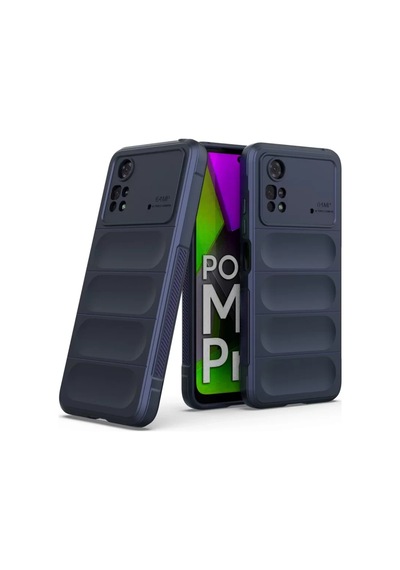 Newface Xiaomi Poco M4 Pro 4g Kılıf Optimum Silikon - Lacivert