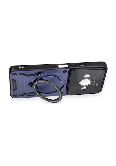 Xiaomi Poco C61 Kılıf Joy Lens Standlı Kapak - Mor 0.2M-Çok Renkli