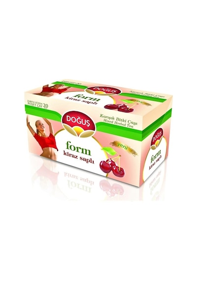Doğuş Form Kiraz Saplı Çayı 20x2 gr