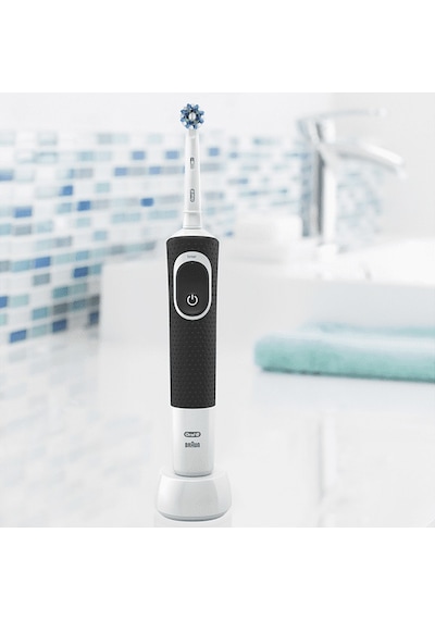 Oral-B Vitality D100 Cross Action Şarjlı Diş Fırçası Siyah