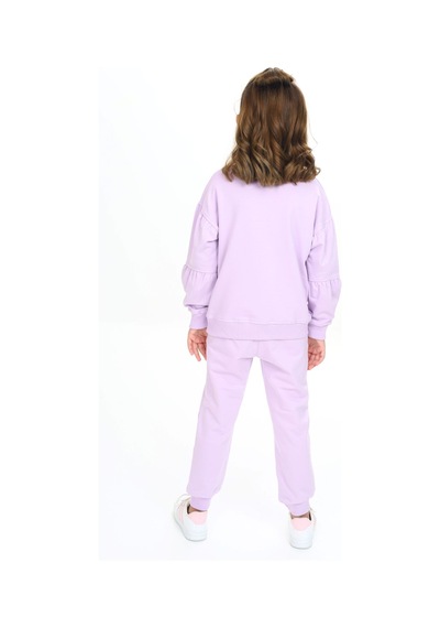 Toontoy Kids Toontoy Kız Çocuk 2'li Takım Baskılı Bisiklet Yaka Kolu Büzgülü Sweatshirt & Beli Paçası Lastikli Cepli Jogger Eşofman Altı - 2 İplik Lila Toontoy Kids Toontoy Kız Çocuk 2'li Takım Baskılı Bisiklet Yaka Kolu Büzgülü Sweatshirt & Beli Paçası Lastikli Cepli Jogger Eşofman Altı - 2 İplik Lila