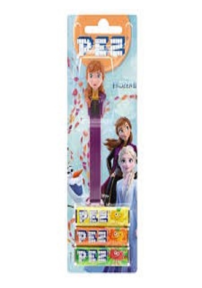 Pez Dispenser Frozen Anna Meyve Aromalı Şekerleme Makinesi Ve Şekerleme Yedekleri
