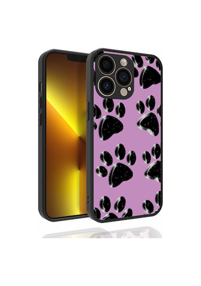 Zore İphone 13 Pro Max Uyumlu Desenli Kamera Korumalı Parlak Ogaa Nora Kılıf-no3
