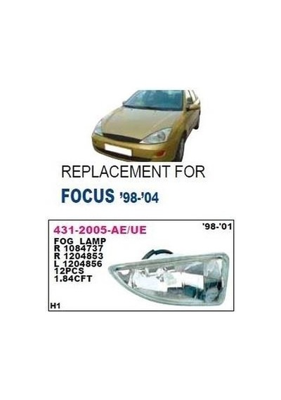 Sıs Farı Sol Focus 1998-2001