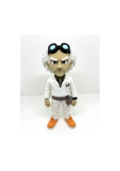 Doktor Brown Figür 20cm-3d Baskı-kolleksiyonluk Biblo