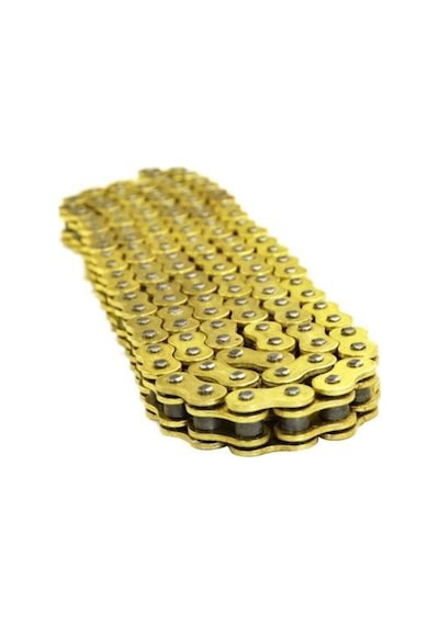 Drift L 125 ,mh Drift,cg Uyumlu Teker Zinciri 428 /128 Bakla Oringli Gold Zincir Supermoto