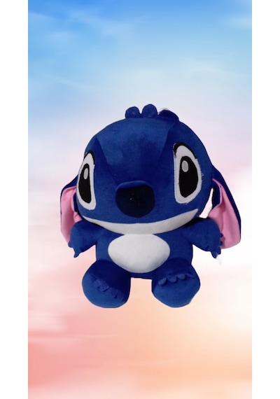 Lilo Ve Stitch Peluş Sevimli Oyuncak 35 Cm Mavi