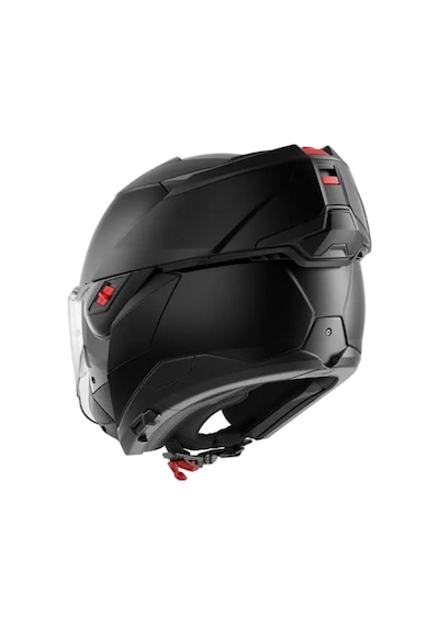 Shark Oxo Dark Shadow Mat Siyah Çene Açılır Kask Siyah