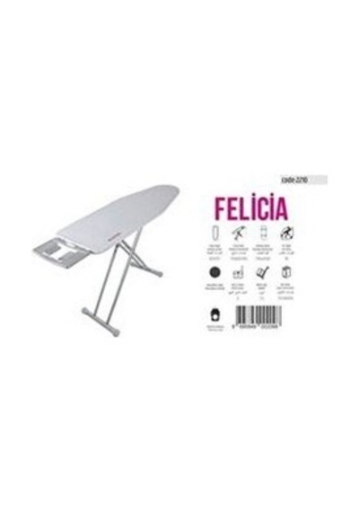 Saraylı Lady Felicia Ütü Masası 1. Kalite 2210 Gri