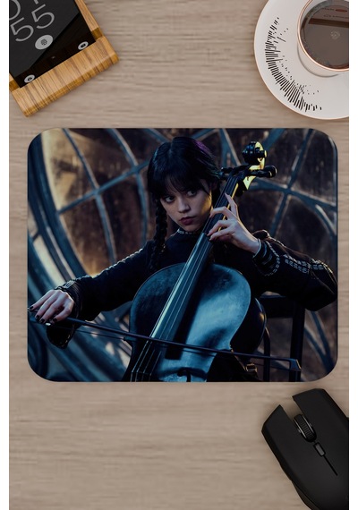 Wednesday 2 V1 22x18 Gaming Kauçuk Kaymaz Taban Mouse Pad Fare Altlığı