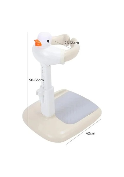Lb Ergonomik Ördekli Bebek Banyo Yıkama Yardımcısı Çok Renkli