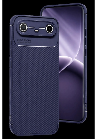 Spark Slim 5g Auto Focus Karbon Kapak - Lacivert Bz8683140947187