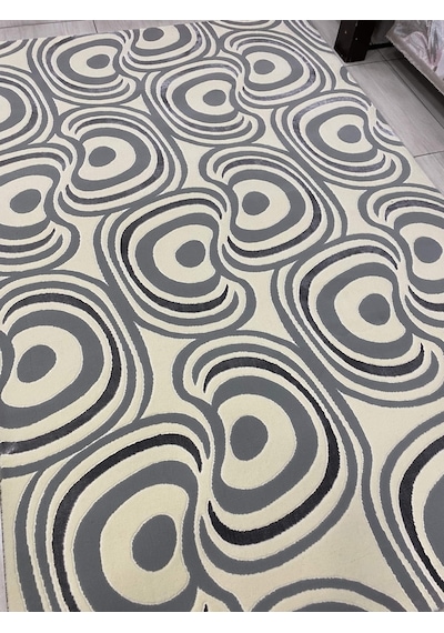 Saray Halı Vizyon 11338 Ws 200X300 Gri Krem 6 M2 Sık Halı !