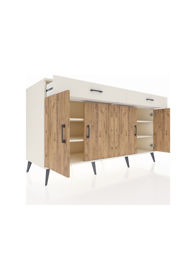 Kronos Konsol 4 Raflı 2 Çekmeceli 4 Kapaklı 176x59x99 Aytaşı-çam/ Aytaşı-çam/aytaşı Kronos Konsol 4 Raflı 2 Çekmeceli 4 Kapaklı 176x59x99 Aytaşı-çam/ Aytaşı-çam/aytaşı