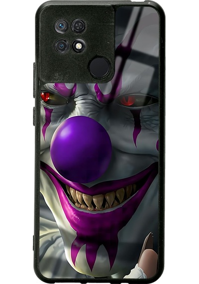 Xiaomi Redmi 10c Joker Tasarımlı Glossy Telefon Kılıfı Siyah
