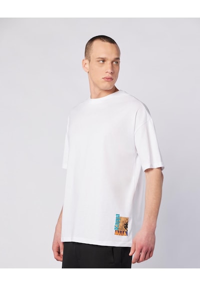 Kappa Forit Tee Erkek Beyaz Comfort Tişört