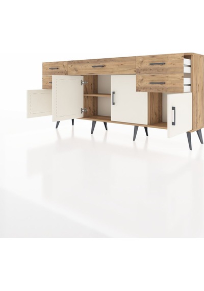 Arges Konsol Tek Raflı 5 Çekmeceli 4 Kapaklı 176x30x83 Çam-aytaşı/çam Aytaşı/çam Arges Konsol Tek Raflı 5 Çekmeceli 4 Kapaklı 176x30x83 Çam-aytaşı/çam Aytaşı/çam