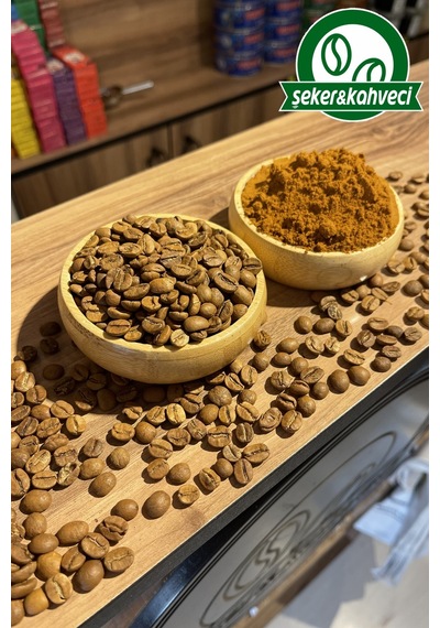 Şeker&Kahveci Yumuşak İçim Orta Kavrulmuş Taze Çekim Türk Kahvesi 1 KG