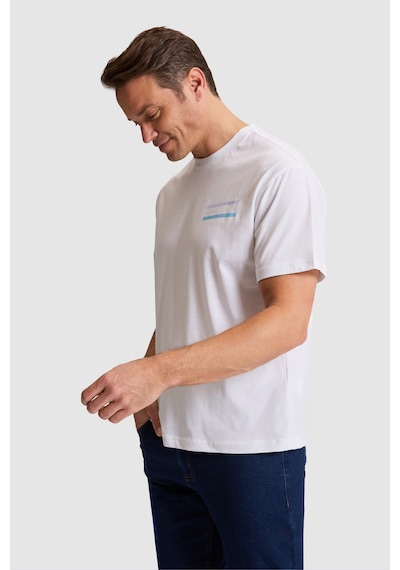 U.s. Polo Assn. Erkek Beyaz Tişört 50327193-vr013