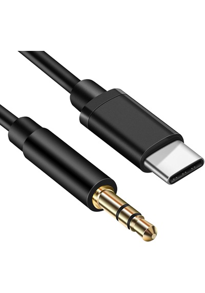 Ktools Sound Usb-c To Type-c 3.5 Mm Aux Kablo Siyah