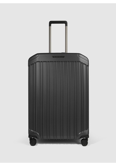 Piquadro Siyah Unisex Çekçekli Sert Valiz Bv6393pql-medium