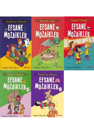 Efsane Mozaikler Serisi 5 Kitap Takım