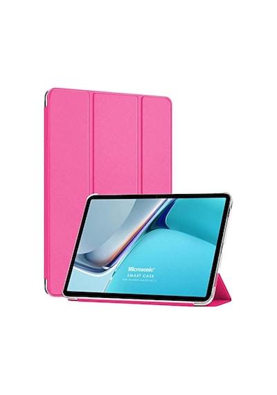 8 Için Kılıf Slim Translucent Back Smart Cover Pembe Pad 8 İle Uyumlu Kılıf - Pembe