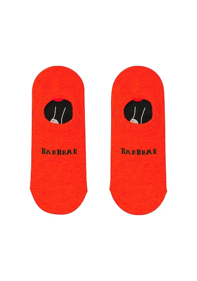 Bad Bear Core Tendo Crimson Red Kırmızı Unisex Kısa Çorap - Kırmızı