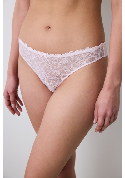 Penti Lace Pembe Brazilian Külot