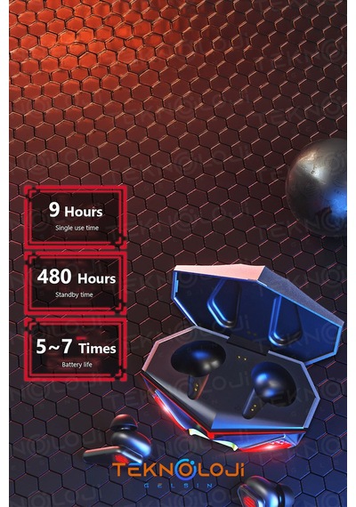 Teknoloji Gelsin K-98 RGB Bluetooth 5.4 Oyuncu Kulaklığı