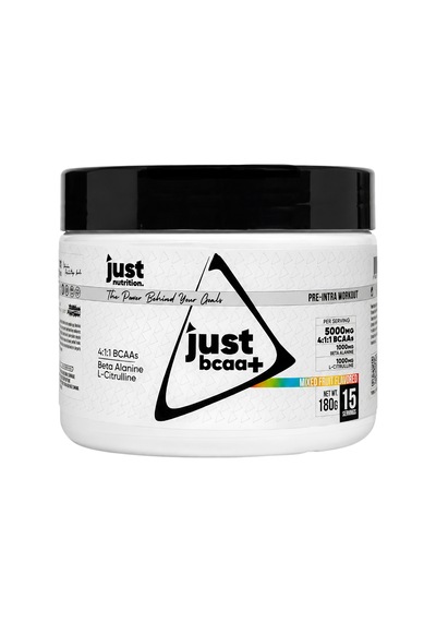 Just Nutrition Bcaa Amino Asit Tozu 180 Gr 15 Servis Karışık Meyve + Shaker + Protein Kahve Hediyeli