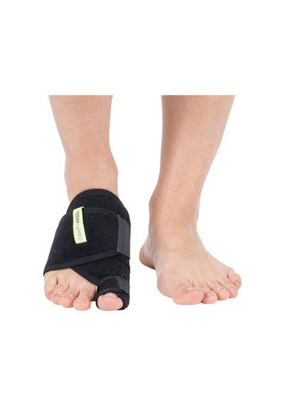 Halluks Valgus Seti - Gece Ateli - Bunyon Koruyucu - Egzersiz Lastiği 4ü Bırarada - Sol