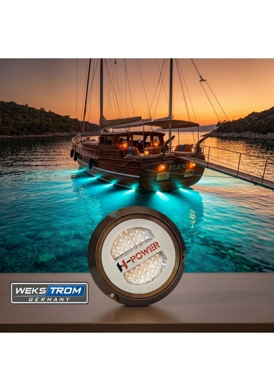 Wekstrom Germany H-power Sualtı Led Lamba 60 Watt 12 Volt - 24 Volt