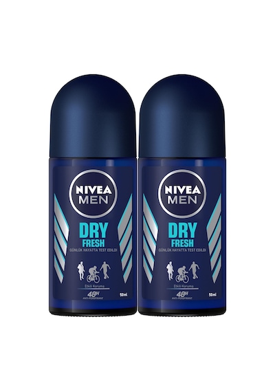 Nivea Men Dry Fresh Roll-On Deodorant 2 x 50 ML